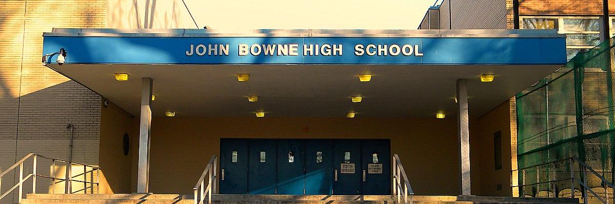 JOHN BOWNE HS banner