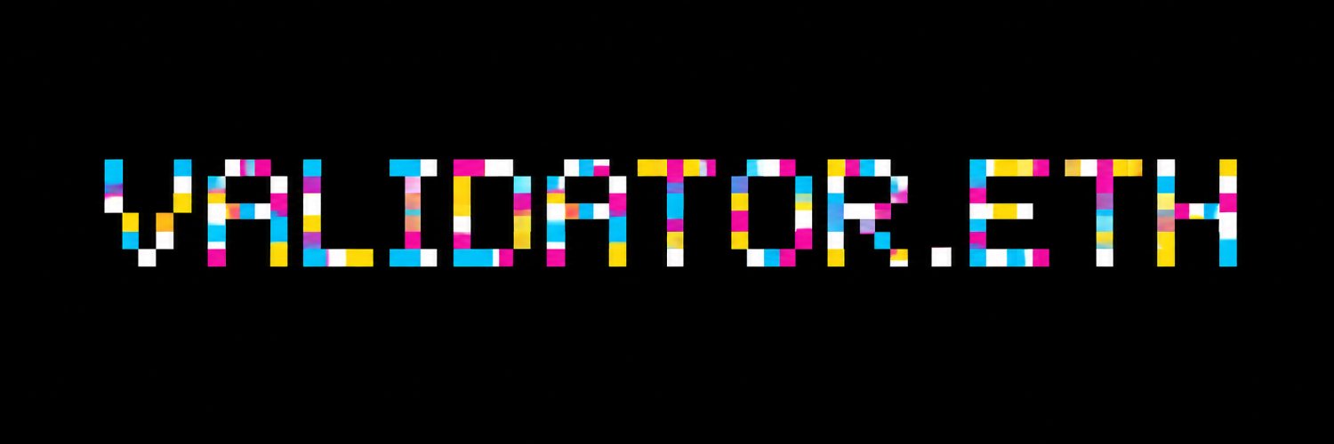 ValidatorEth's profile banner image