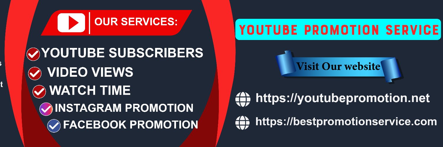 YouTube_Promot's profile banner image