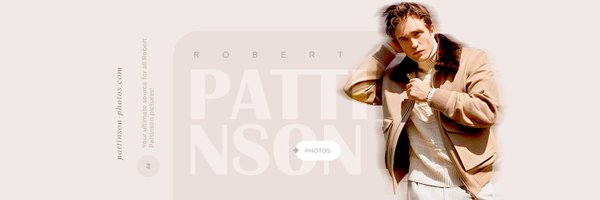Robert Pattinson Photos | Fansite Profile Banner