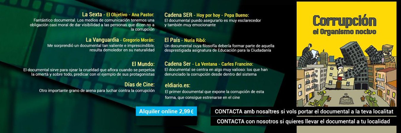 docuCorrupcion's profile banner image