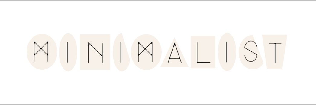 MinimalistThing's profile banner image