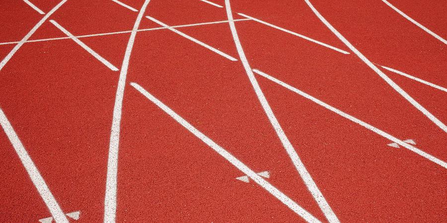 Blessed Trinity Track & Field banner
