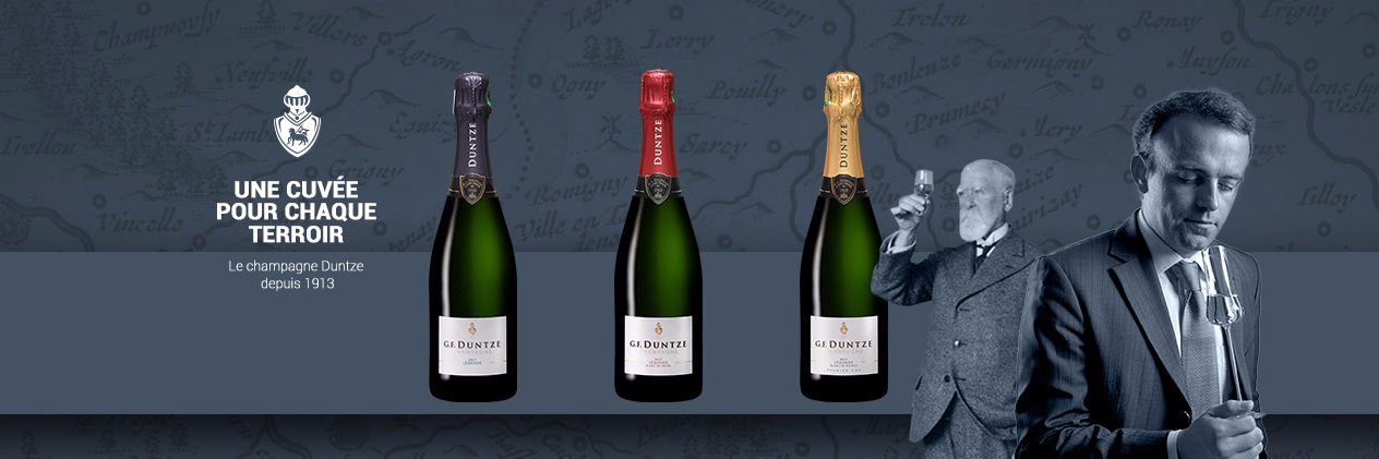 Champagne G.F.Duntze banner