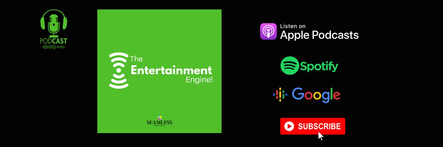 The Entertainment Engine - Podcast show banner