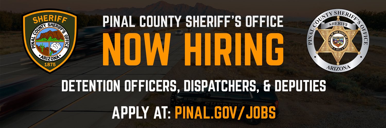 Pinal County Sheriff’s Office banner