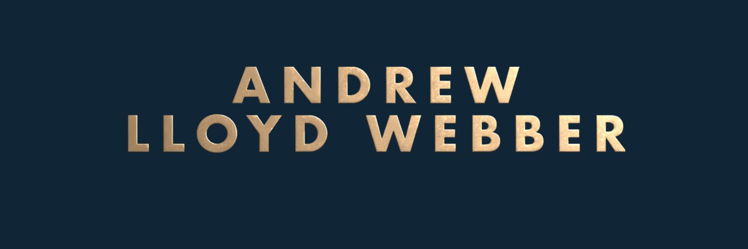 Andrew Lloyd Webber's banner