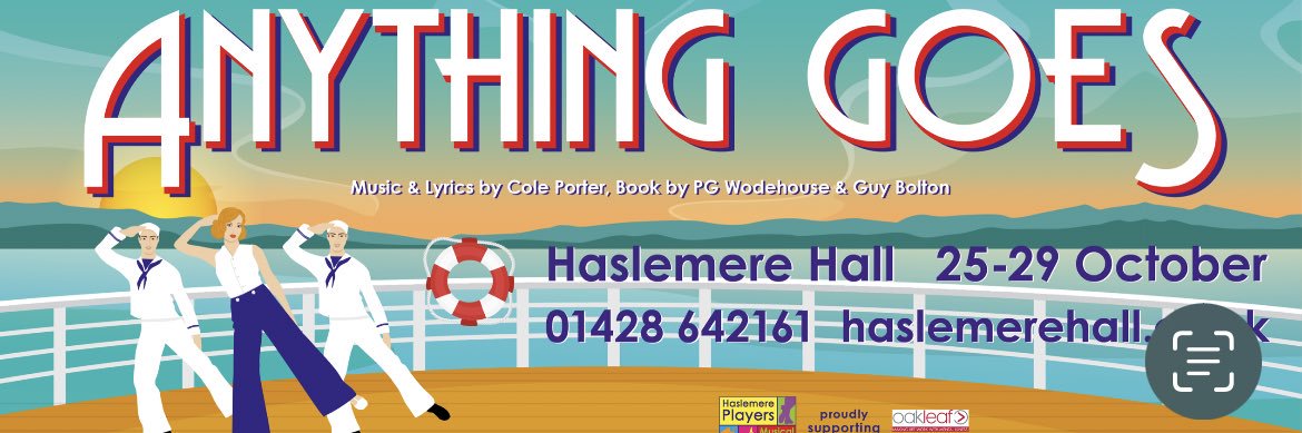 Haslemere Players banner