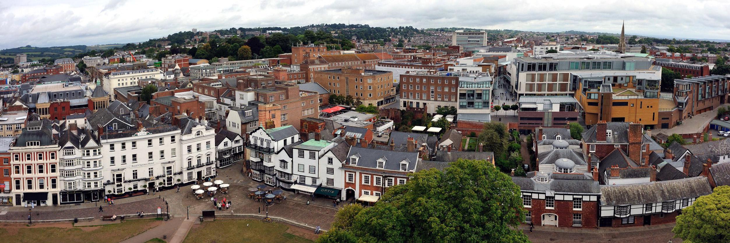 Marie Curie Exeter banner