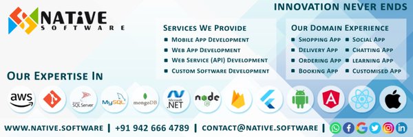 nativesoftwares Profile Banner