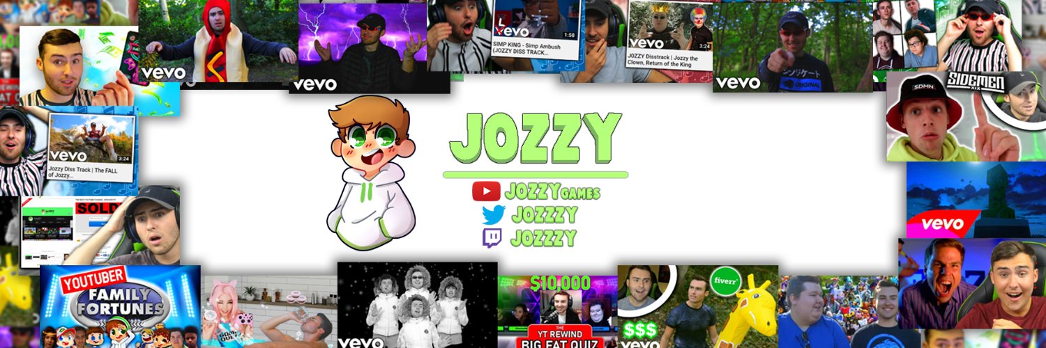 Twitter banner for @J0ZZZY