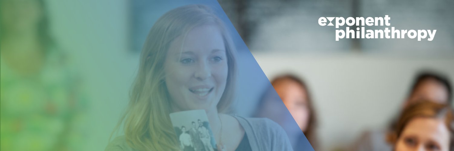 Exponent Philanthropy banner