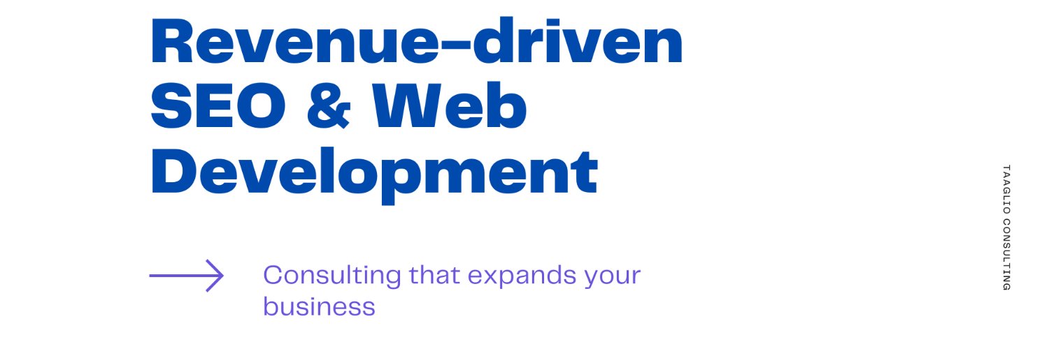 Taaglio Consulting banner