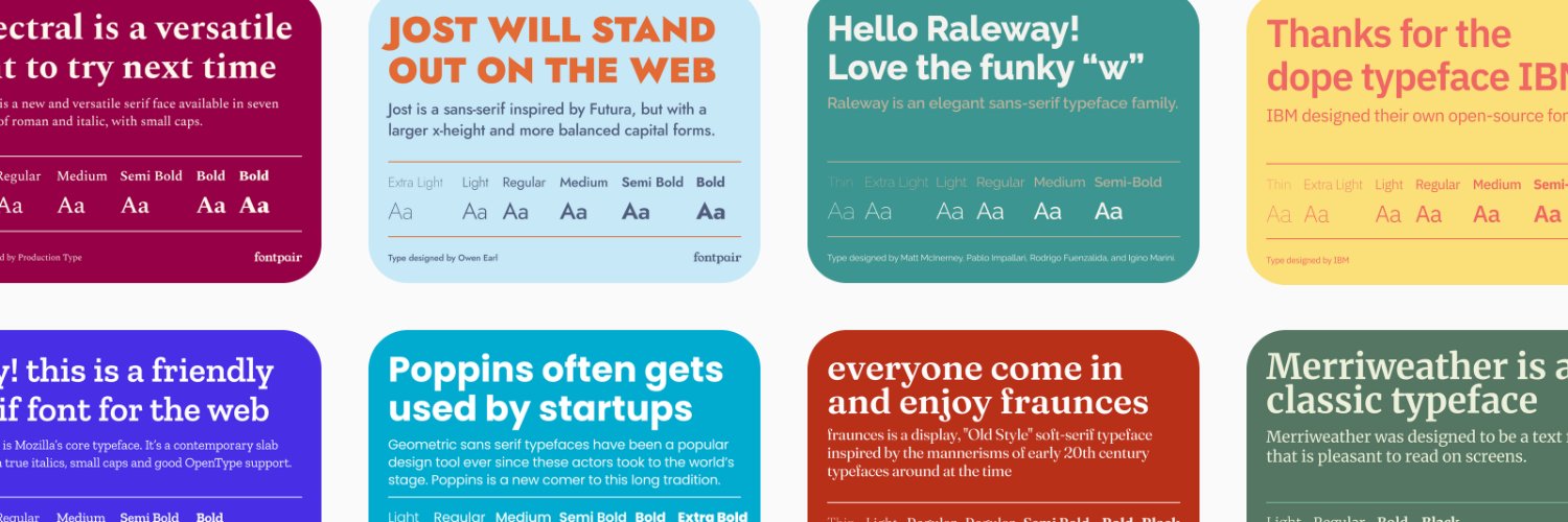 fontpair's profile banner image