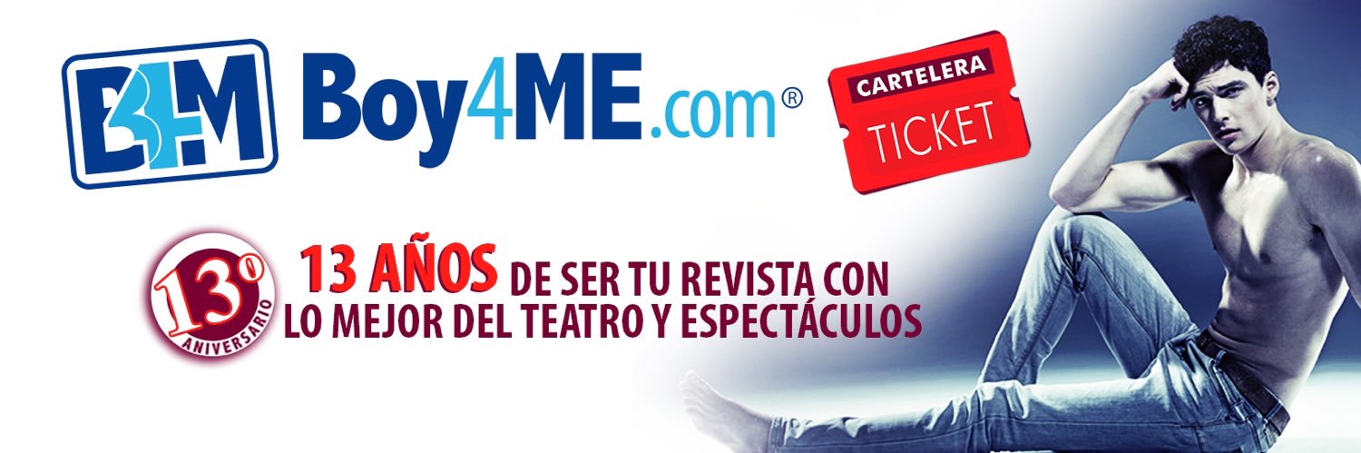 Boy4ME - Cartelera Ticket banner