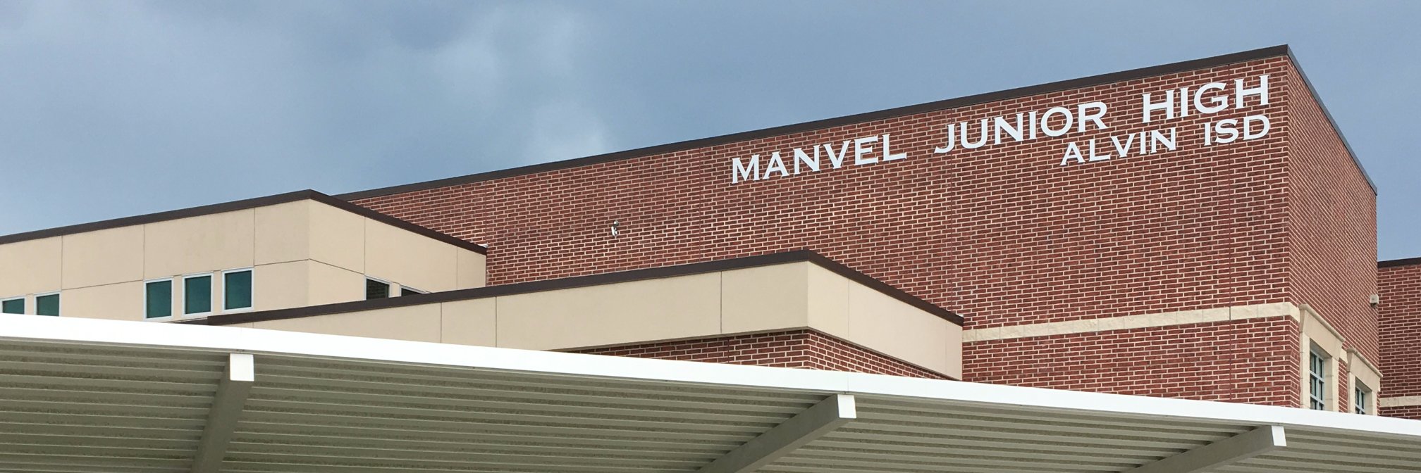 Manvel Junior High banner