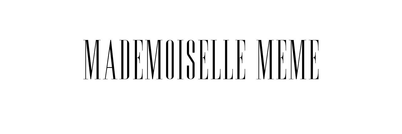 mademoiselememe's profile banner image