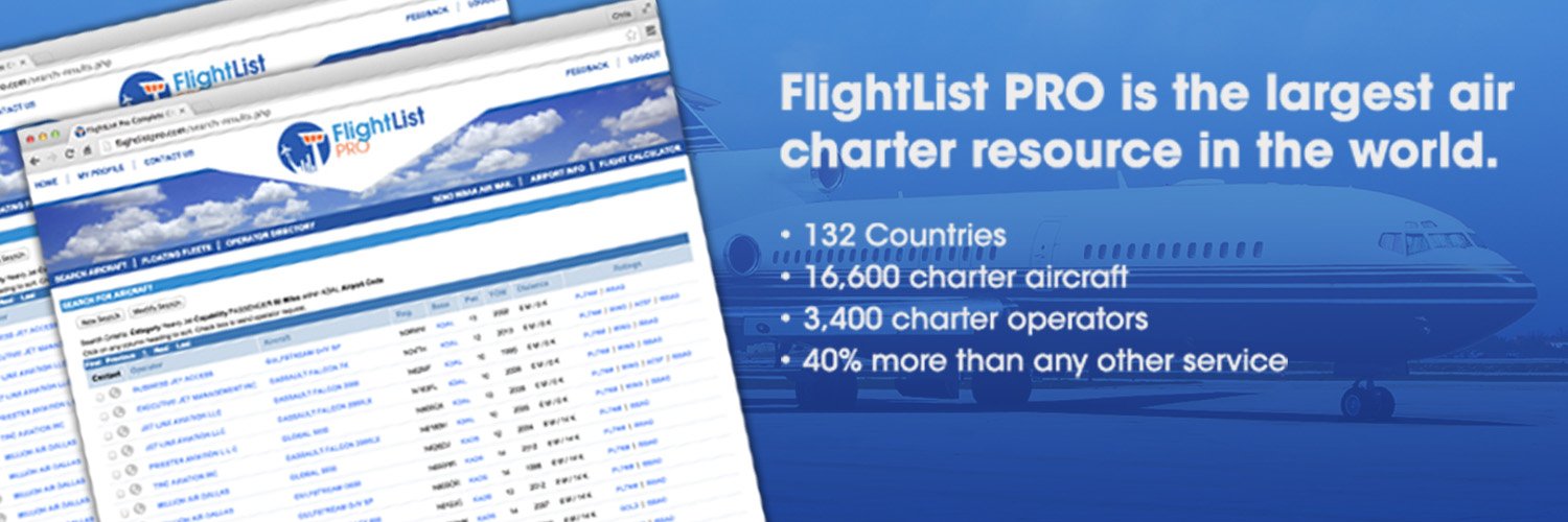 FlightList PRO banner