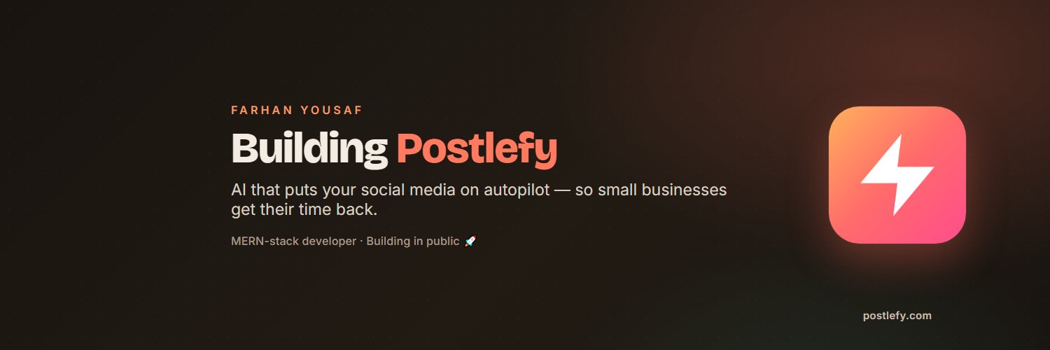 buildpostlefy's profile banner image