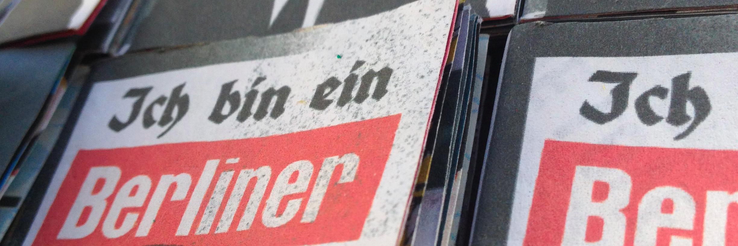 Ich Bin Ein Berliner banner