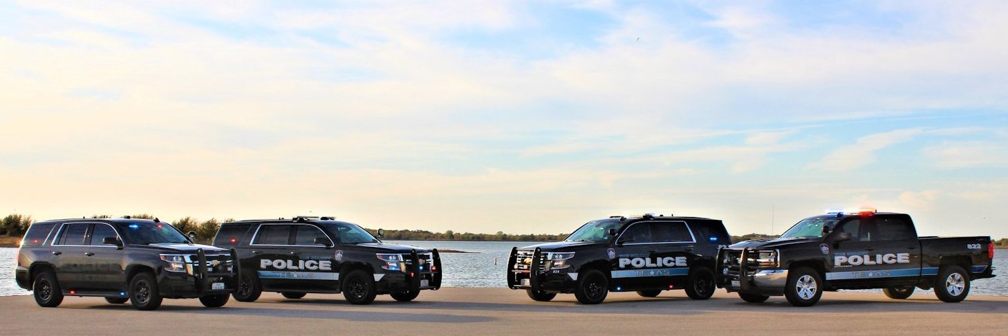 The Colony Police banner