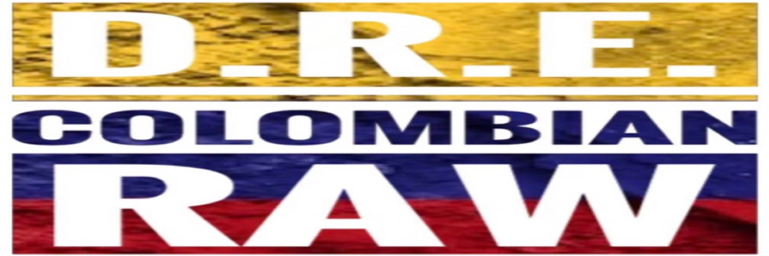 D.R.E. COLOMBIAN RAW banner