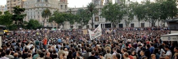 Acampada València banner