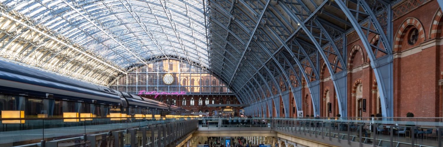 St. Pancras International banner