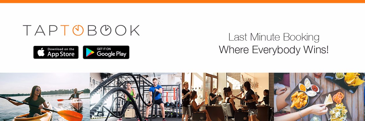TapToBook's profile banner image