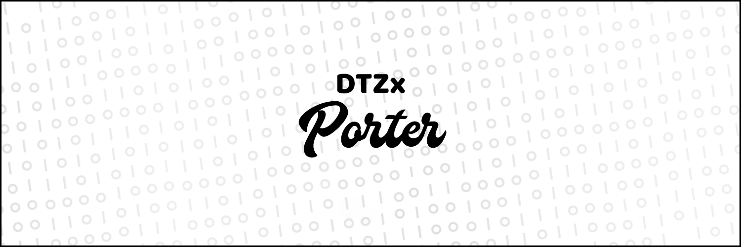 DTZxPorter banner
