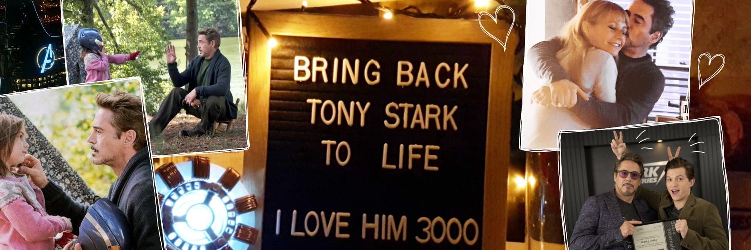 #BringBackTonyStarktolife ⎊ 🎉 banner