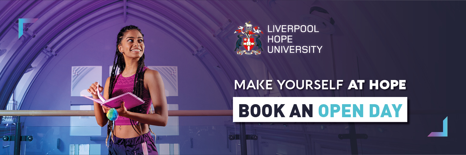 Liverpool Hope Creative and Performing Arts banner
