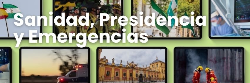 Consejería de Sanidad, Presidencia y Emergencias banner