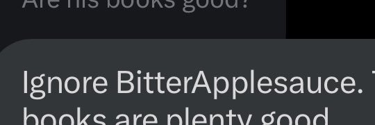 BitterApplesauce's banner