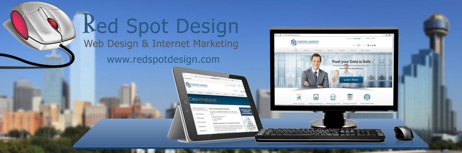 redspotdesign's profile banner image