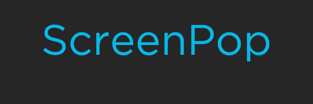 ScreenPop banner