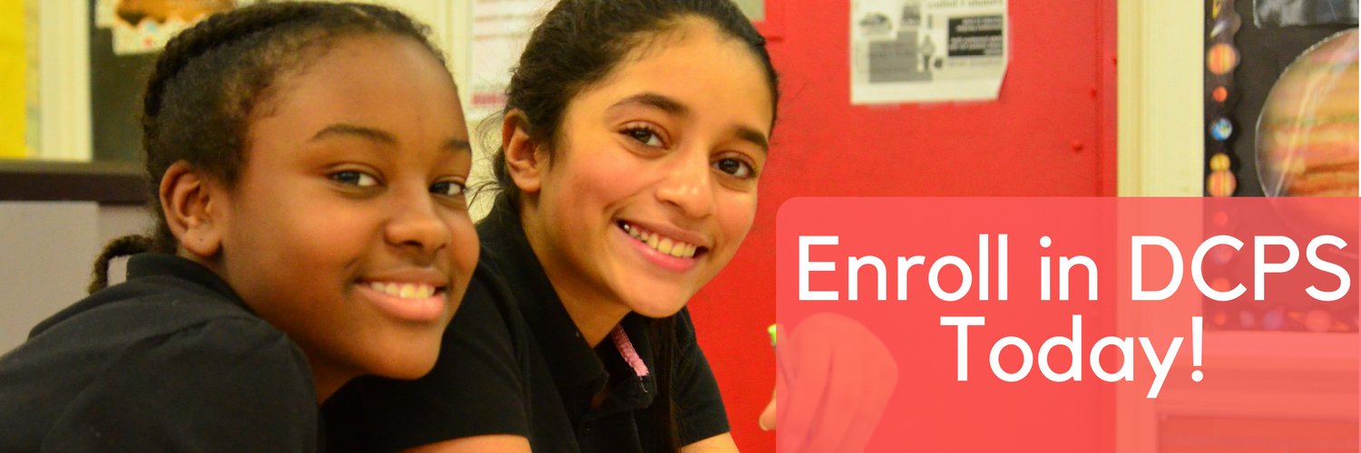 EnrollDCPS banner