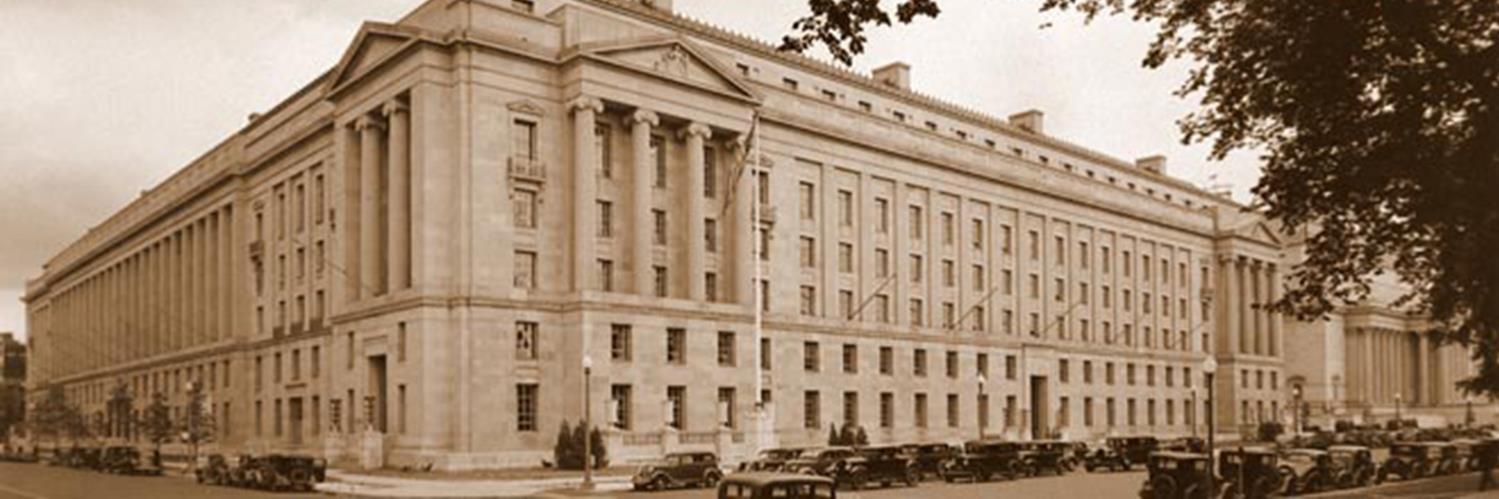 Antitrust Division's banner