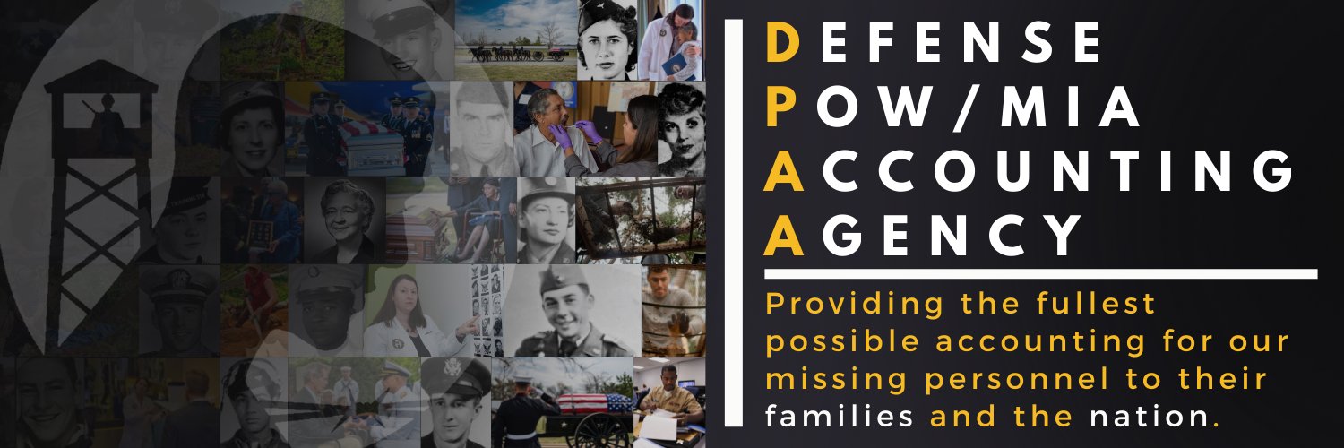 Defense POW/MIA Accounting Agency (DPAA) Profile Banner