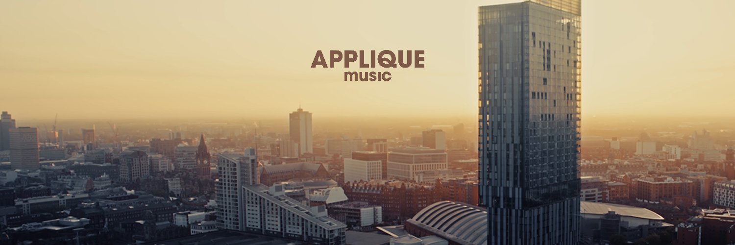 Applique Music banner