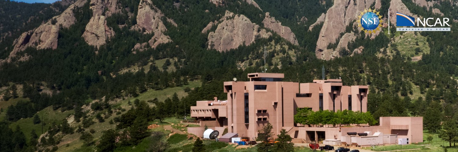 NSF National Center for Atmospheric Research's banner