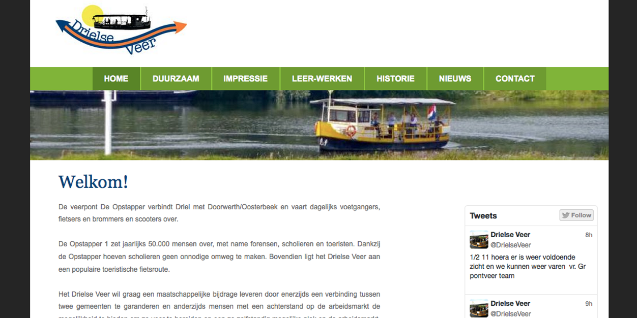 Drielse Veer banner