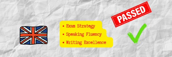 English Exam Tips & Strategy Profile Banner