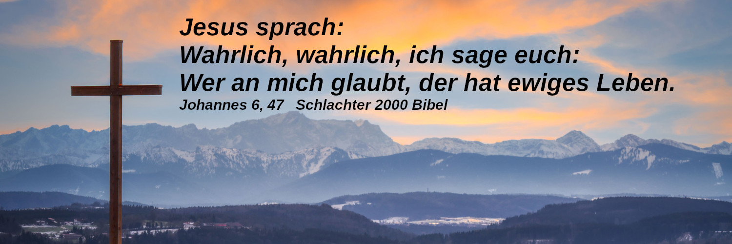 Johannes 3,16 banner