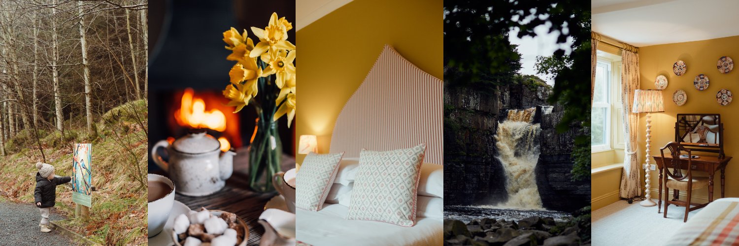 High Force Hotel and Waterfall banner