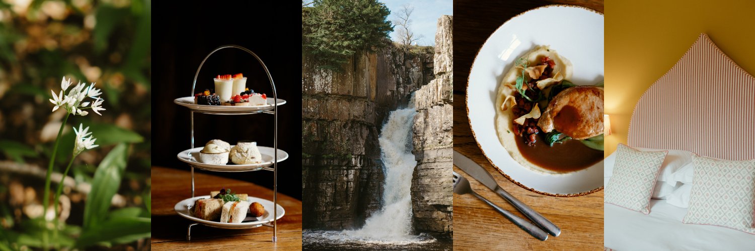 High Force Hotel and Waterfall banner