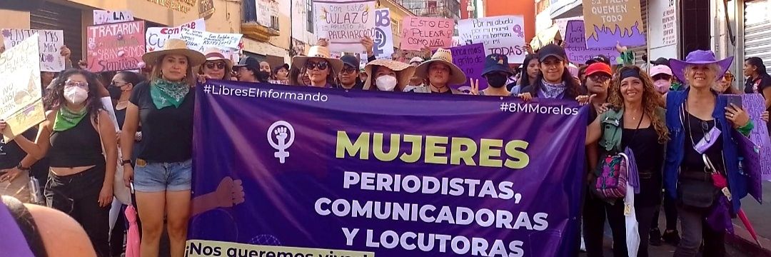 Red de Mujeres Periodistas de Morelos banner