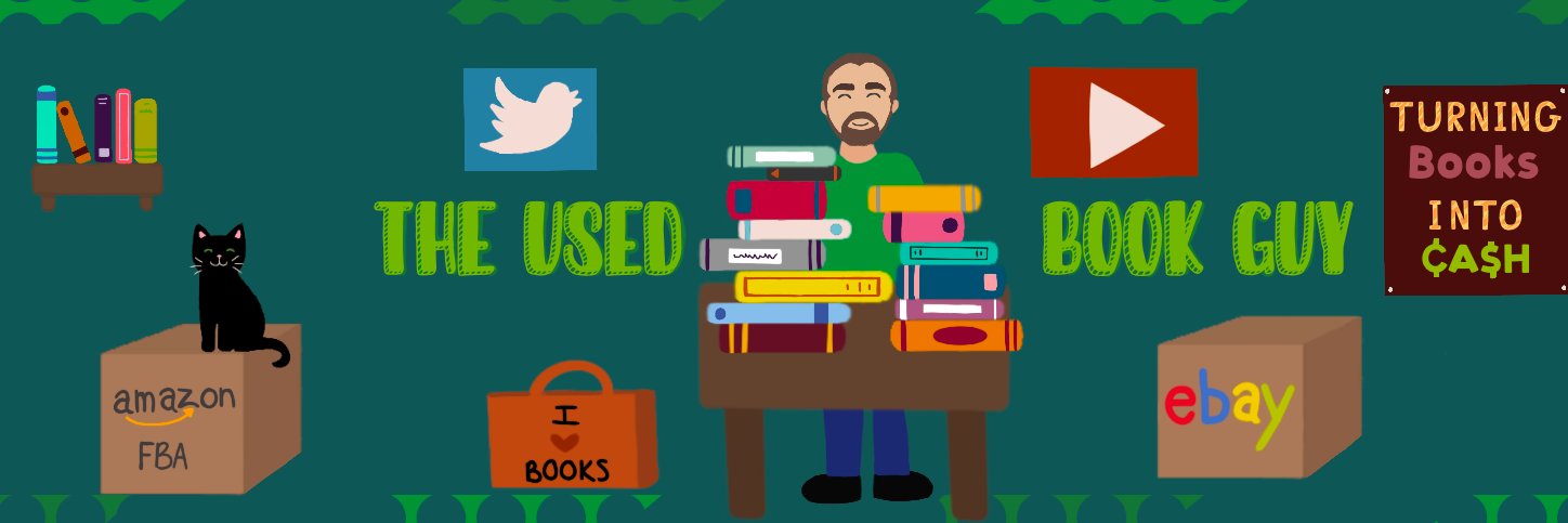 The Used📚Book📚Guy!! #AmazonFBA #YouTube banner
