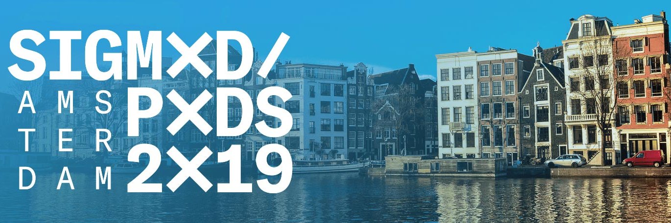 SIGMOD/PODS 2019 banner