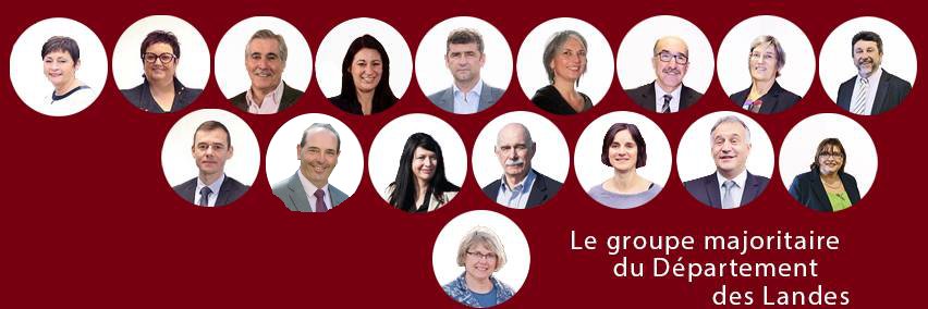 Les Landes en avant banner
